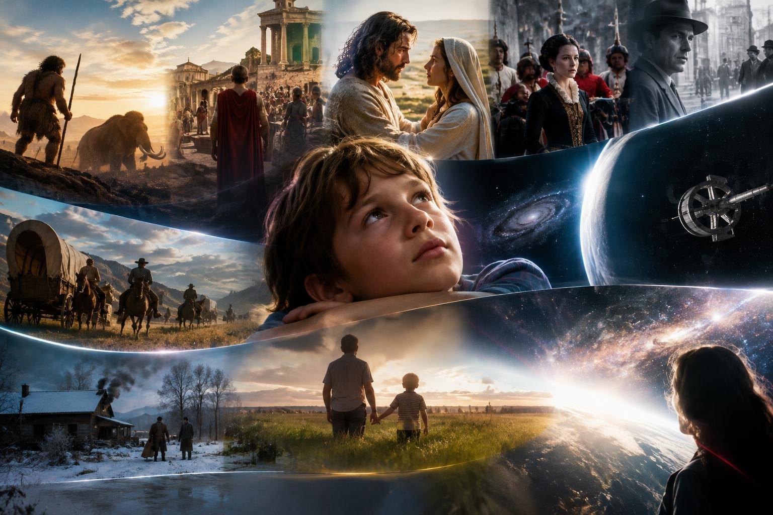 AI image: 10 Great Films That Make Vast Spans of Time Feel Close