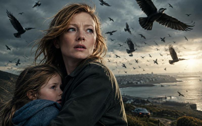 AI image: Sarah Snook to Lead HBO’s New Take on The Birds