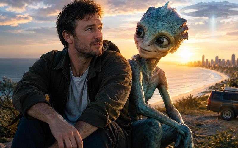 AI image: ‘Allen’ Trailer Introduces a New Kind of Story From the ‘Bluey’ Studio