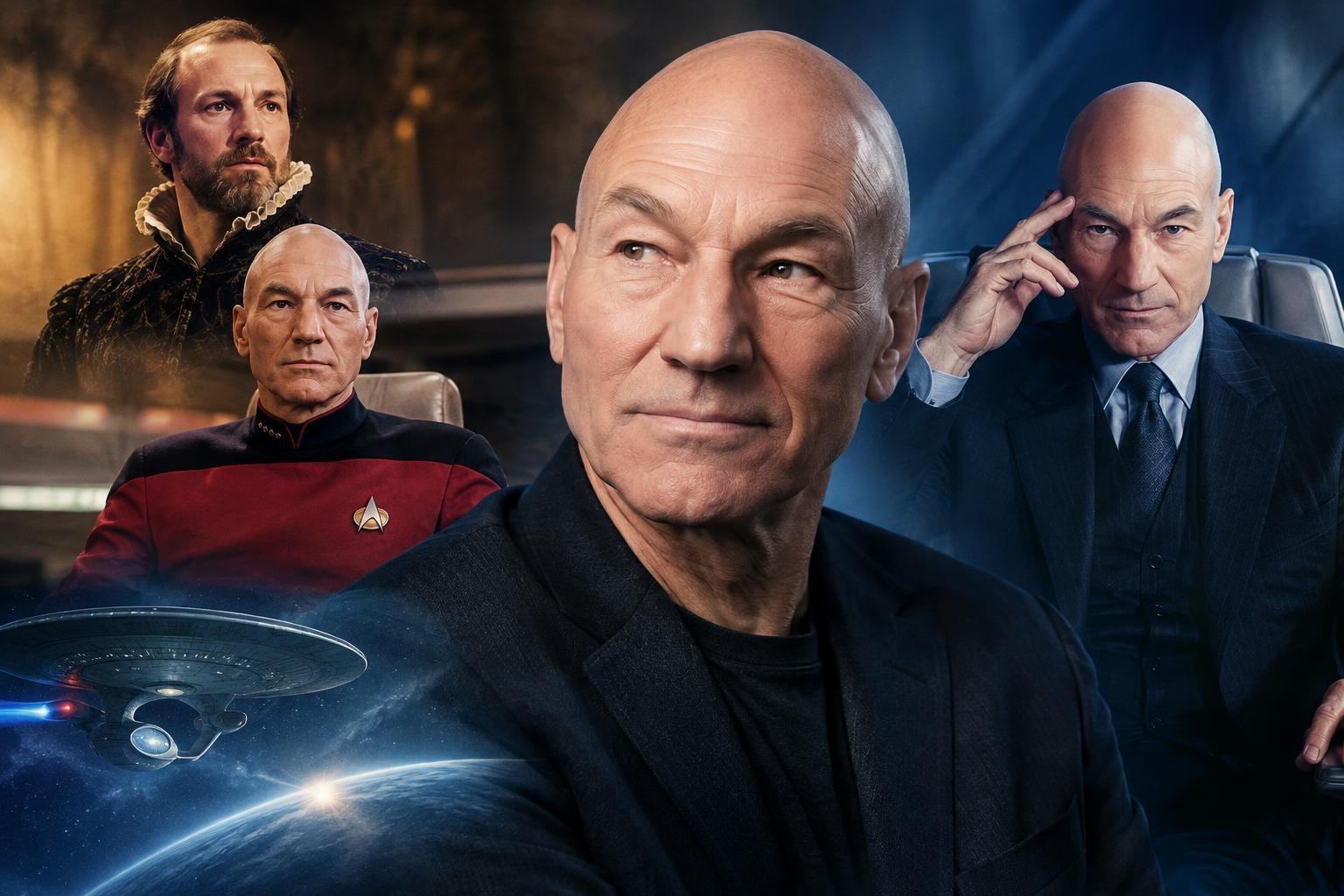 AI image: Patrick Stewart, the Actor Who Made Picard and Xavier His Own, Dies at 86